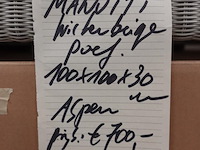 Wicker poef manutti - afbeelding 3 van  3