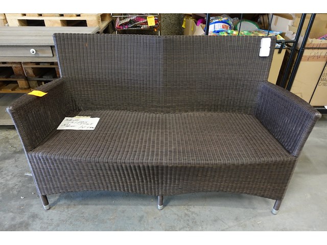 Wicker zitbank - afbeelding 1 van  4