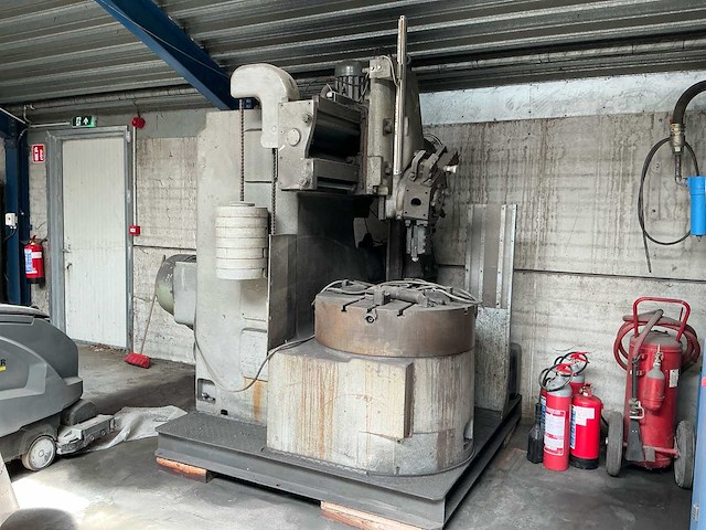 Wickman machine tool sales ltd. carrouseldraaibank - afbeelding 1 van  12