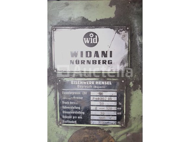 Widani ebu 50 excentrieke pers - afbeelding 19 van  23