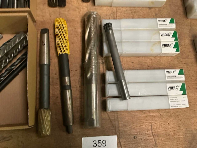 Widia en gühring assortiment diverse machineruimers - afbeelding 9 van  10
