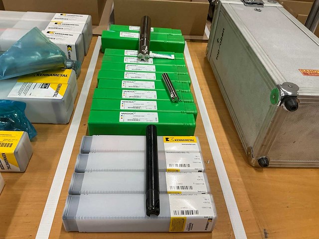 Widia en kennametal wisselplaatfrees (14x) - afbeelding 1 van  7