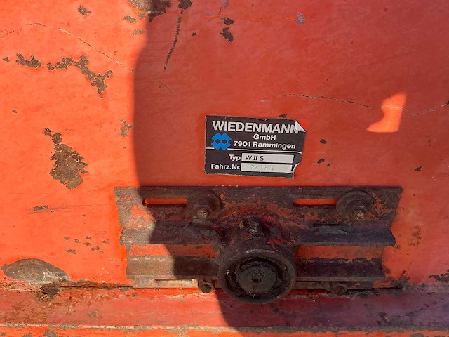 Wiedenmann borstel met opvangbak w2s overig bos- en tuingereedschap - afbeelding 7 van  7