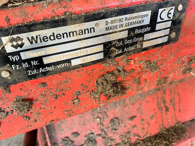 Wiedenmann super 500 universele turfonderhoudsmachine - afbeelding 2 van  2