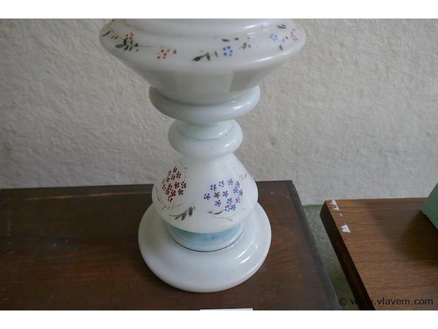 Wieklamp in glas - afbeelding 2 van  2