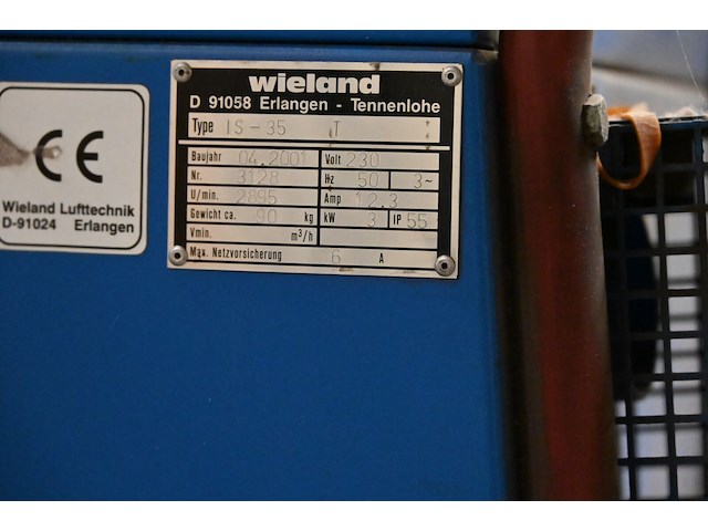Wieland industriele stofzuiger - afbeelding 3 van  3