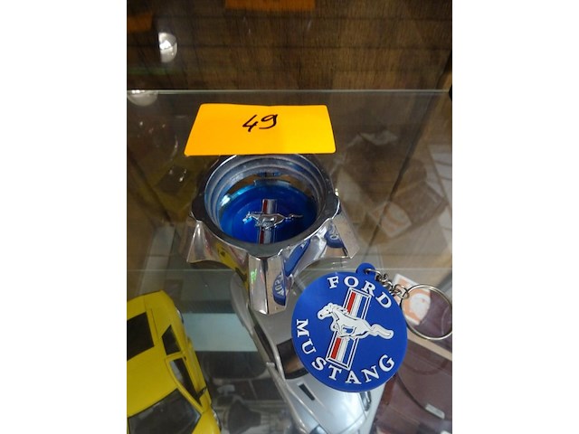 Wieldop ford mustang + sleutelhanger - afbeelding 1 van  1