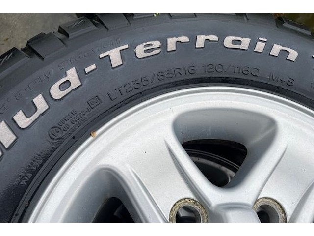 Wielen 4 stuks bf goodrich - afbeelding 2 van  5