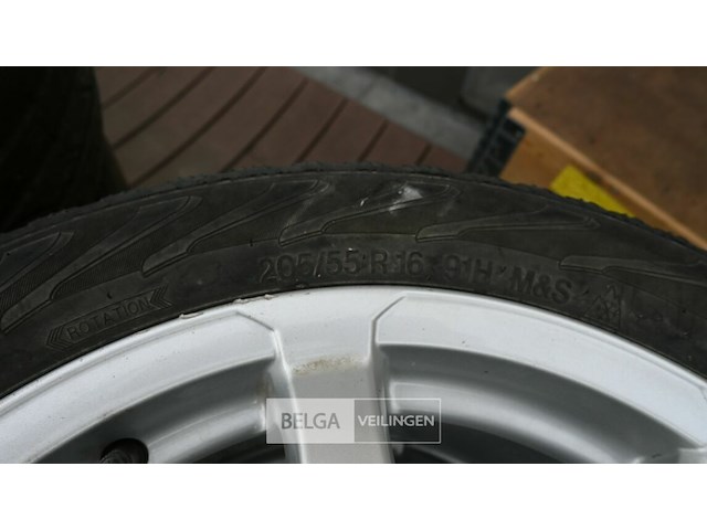 Wielen snowtrac3 vredestijn 205/55/r16 (4x) - afbeelding 2 van  3