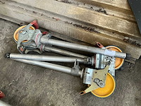 Wielen voor rolsteiger (4x) - afbeelding 1 van  3