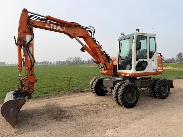 Wielgraafmachine atlas 1004 diesel 55kw 2001 - afbeelding 1 van  1