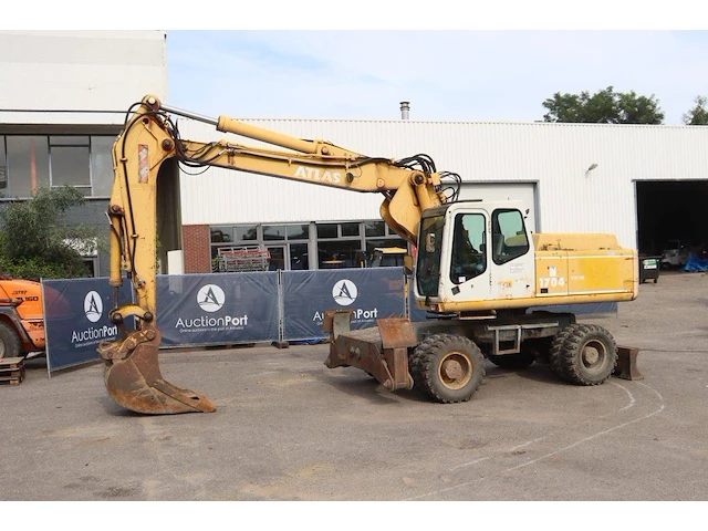 Wielgraafmachine atlas 1704 diesel 122kw 2001 - afbeelding 1 van  1