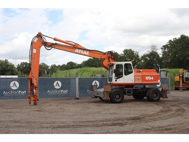 Wielgraafmachine atlas 1704 diesel 139kw 1997 - afbeelding 1 van  1