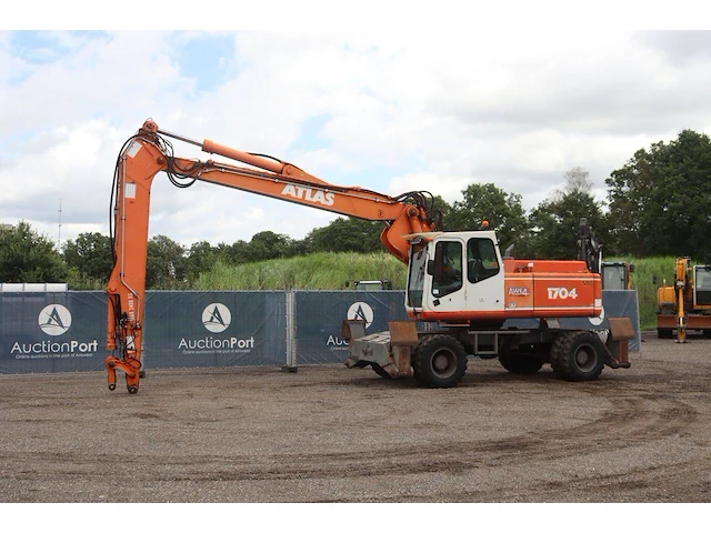 Wielgraafmachine atlas 1704 diesel 139kw 1997 - afbeelding 1 van  1