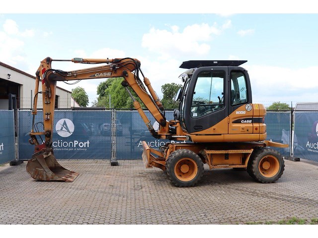 Wielgraafmachine case wx95 diesel 74kw 2012 - afbeelding 1 van  1