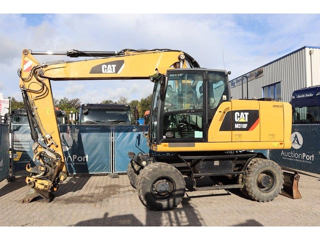 Wielgraafmachine caterpillar m318f diesel 2015 - afbeelding 1 van  1