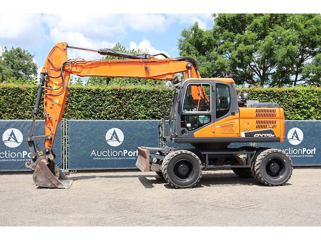 Wielgraafmachine doosan dx170w-5 diesel 113kw 2017 - afbeelding 1 van  1