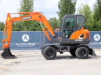 Wielgraafmachine doosan dx60wn diesel 39kw 2020 - afbeelding 1 van  1
