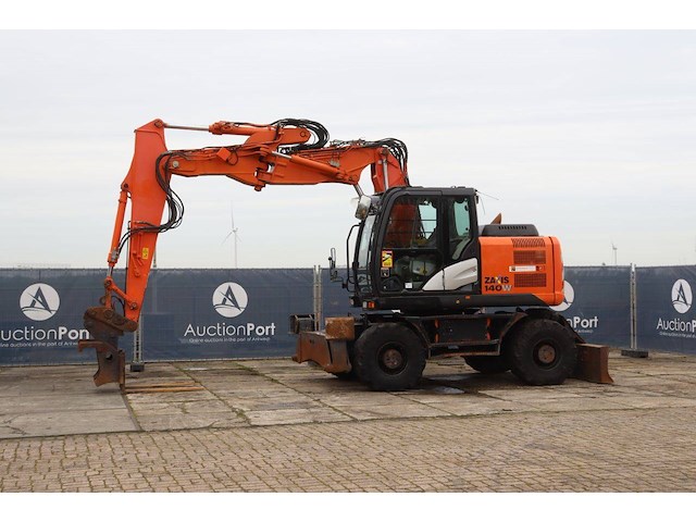 Wielgraafmachine hitachi zx140w-5b diesel 2016 - afbeelding 1 van  1