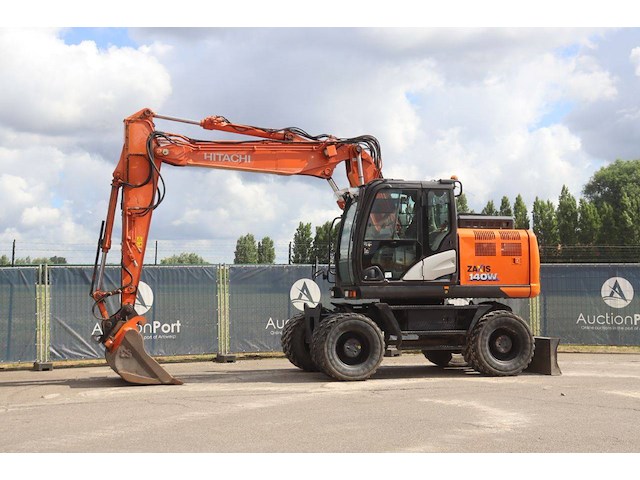 Wielgraafmachine hitachi zx140w-6 diesel 105kw 2018 - afbeelding 1 van  1