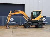 Wielgraafmachine hyundai robex 55w-9a diesel 48.5kw 2021