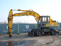 Wielgraafmachine jcb js150w diesel 72kw - afbeelding 1 van  1