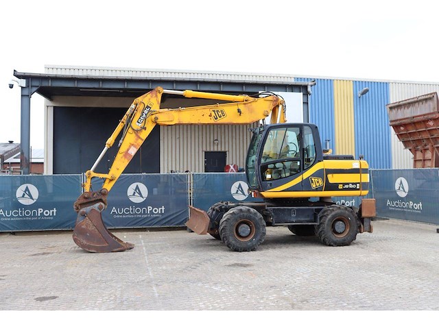 Wielgraafmachine jcb js160w diesel 81kw 2005 - afbeelding 1 van  1