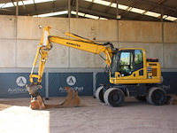 Wielgraafmachine komatsu pw148 diesel 90kw 2014 - afbeelding 1 van  1