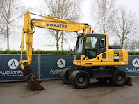 Wielgraafmachine komatsu pw160-8 diesel 97kw 2015 - afbeelding 1 van  1