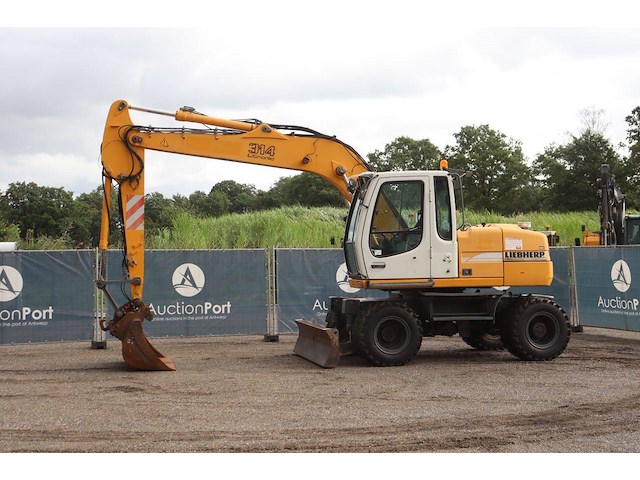 Wielgraafmachine liebherr a314 litronic diesel 2006 - afbeelding 1 van  1