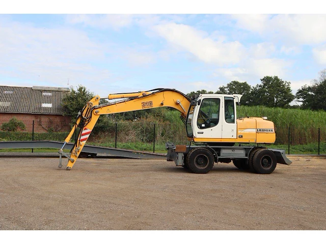 Wielgraafmachine liebherr a316 litronic diesel 86kw 2005 - afbeelding 1 van  1