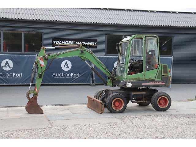 Wielgraafmachine neuson 3800 wd diesel 40kw - afbeelding 1 van  1