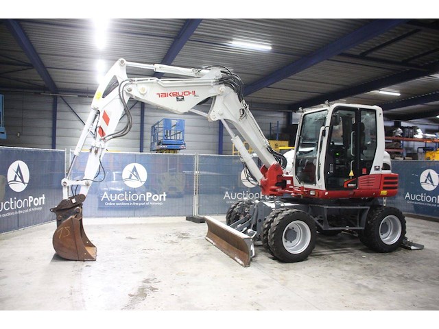 Wielgraafmachine takeuchi tb295w diesel 77kw 2013 - afbeelding 1 van  1