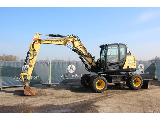 Wielgraafmachine yanmar b110w diesel 85kw 2018 - afbeelding 1 van  1