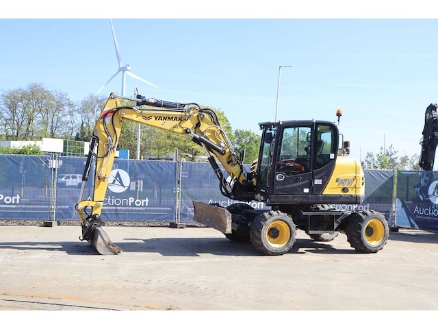 Wielgraafmachine yanmar b95w diesel 74.4kw 2021 - afbeelding 1 van  1