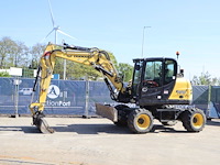 Wielgraafmachine yanmar b95w diesel 74.4kw 2021 - afbeelding 1 van  1