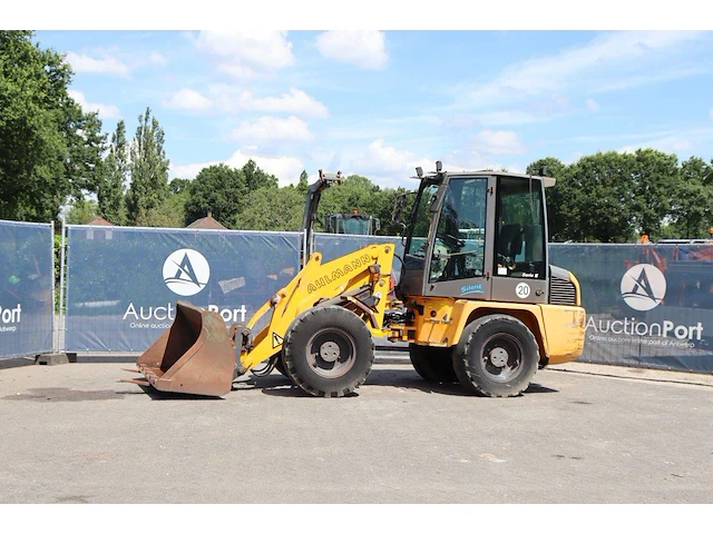 Wiellader ahlmann al/al100t diesel 51.5kw 2002 - afbeelding 1 van  1
