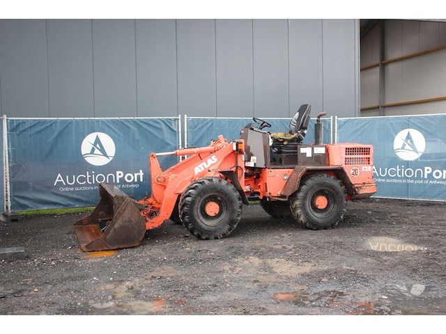 Wiellader atlas 52e diesel 43kw 1998 - afbeelding 1 van  1