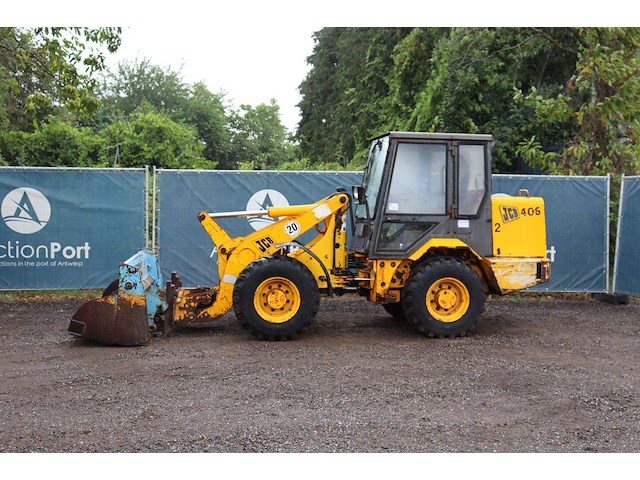Wiellader jcb 406 diesel 33.5kw 1993 (marge) - afbeelding 1 van  1