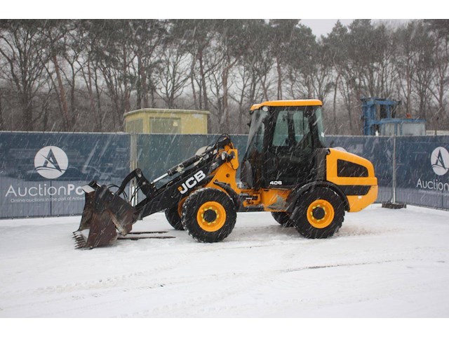 Wiellader jcb 406 t4 diesel 36.5kw 2017 - afbeelding 1 van  1