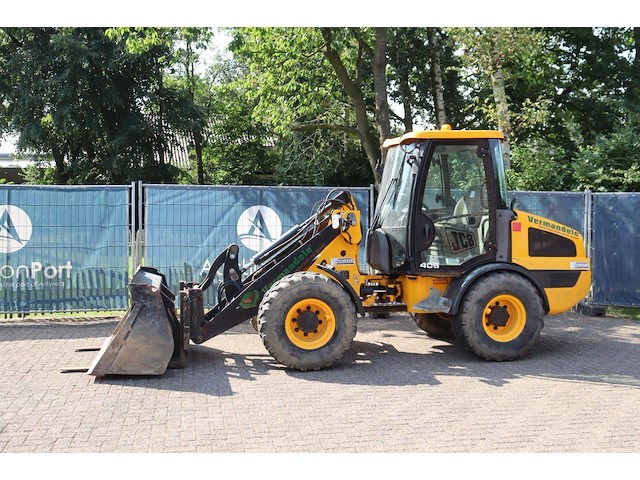 Wiellader jcb 406 t4 diesel 36.5kw 2018 - afbeelding 1 van  1
