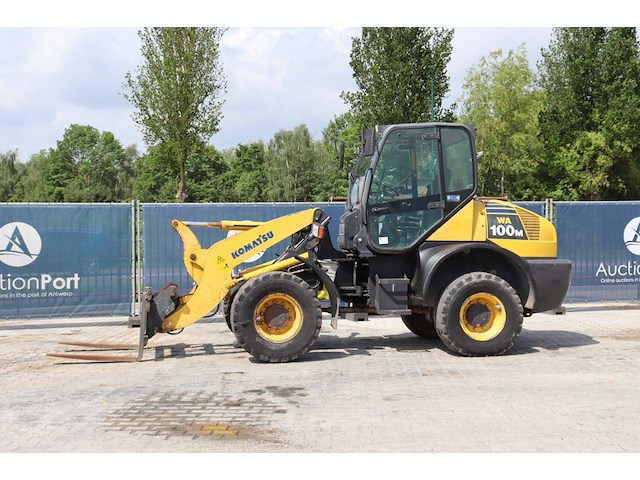 Wiellader komatsu wa100m-6 diesel 66kw 2012 - afbeelding 1 van  1