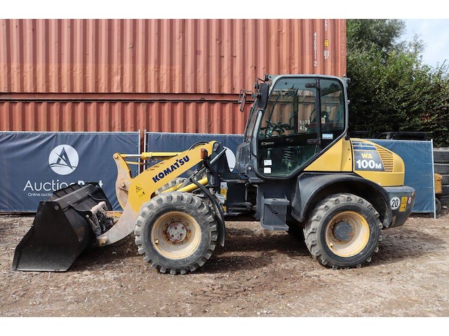Wiellader komatsu wa100m-6 diesel 66kw 2014 - afbeelding 1 van  1