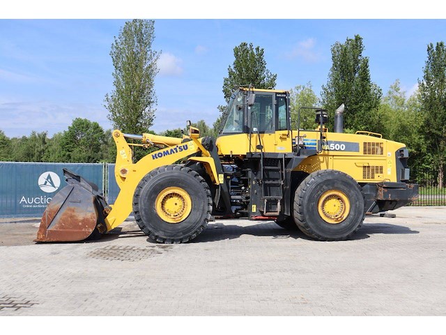 Wiellader komatsu wa500-6 diesel 263kw 2006 - afbeelding 1 van  1