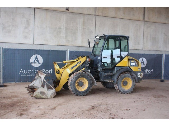 Wiellader komatsu wa80-5 diesel 45kw 2006 - afbeelding 1 van  1