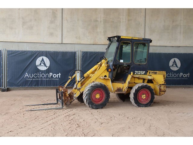 Wiellader kramer 212sf diesel 24kw - afbeelding 1 van  1