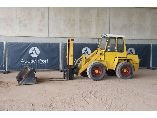 Wiellader kramer 312 diesel 36kw - afbeelding 1 van  1