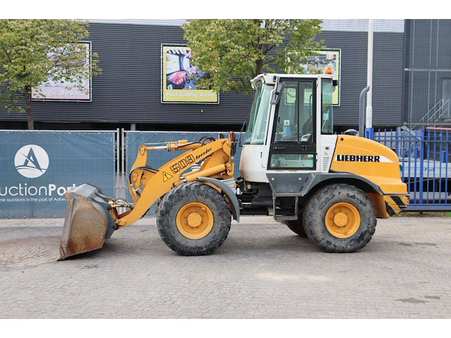 Wiellader liebherr 509 speeder diesel 54kw 2005 - afbeelding 1 van  1