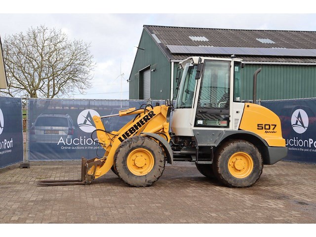 Wiellader liebherr l507 speeder diesel 2011 - afbeelding 1 van  1