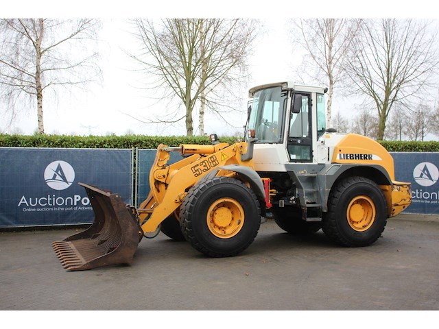 Wiellader liebherr l538 diesel 100kw 2006 - afbeelding 1 van  1